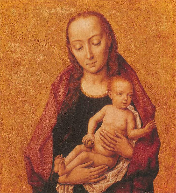 Dieric Bouts Virgin and Child Germany oil painting art